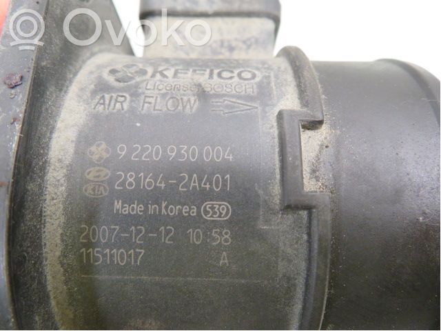 Misuratore di portata d'aria   281642A401,9220930004,281642A401,9220930004