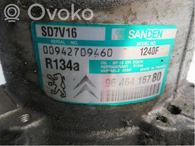 Peugeot 807 Compressore aria condizionata (A/C) (pompa) 