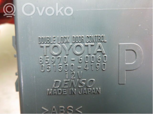 Toyota Land Cruiser (J150) Sterownik / Moduł centralnego zamka