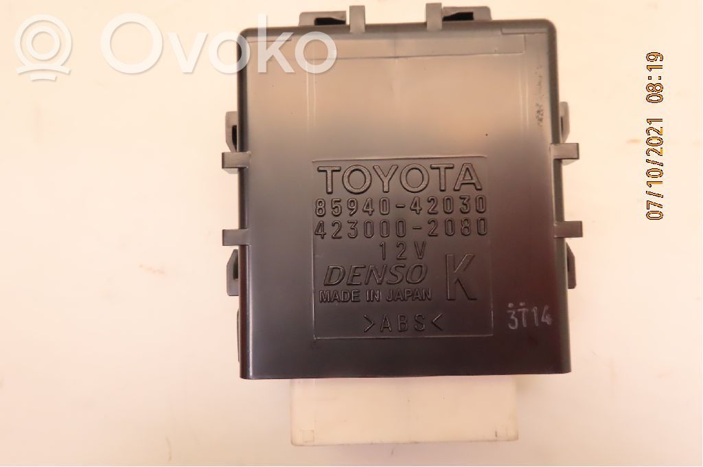 Toyota RAV 4 (XA40) Altri relè 