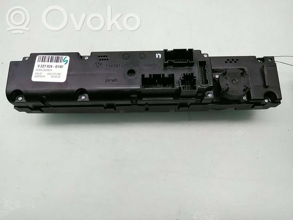 BMW X5 E70 Mascherina climatizzatore/regolatore riscaldamento