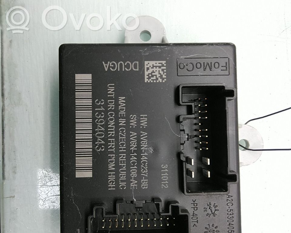 Volvo V40 Unité de commande module de porte