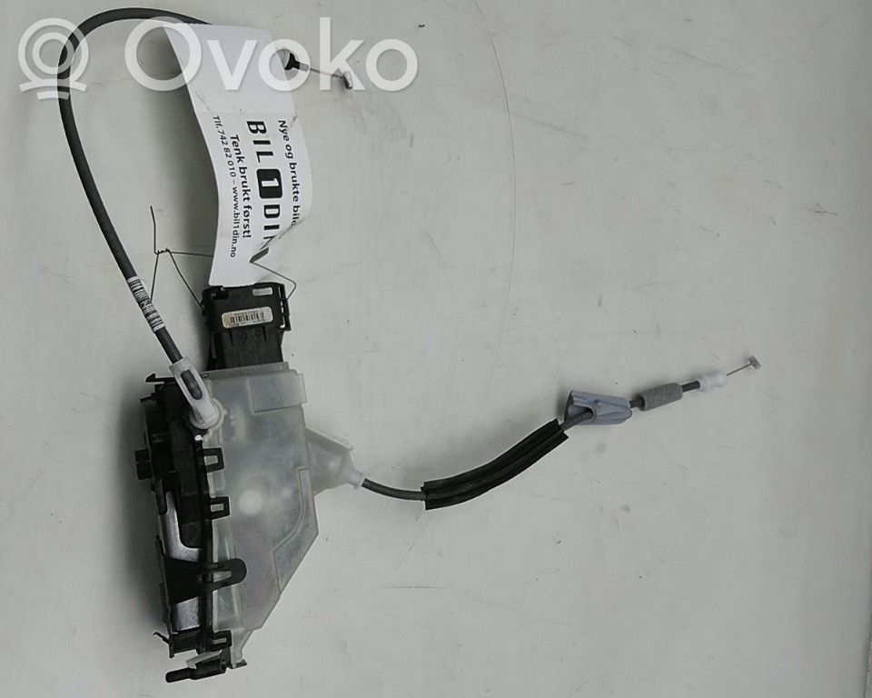 Opel Corsa F Serrure de porte arrière