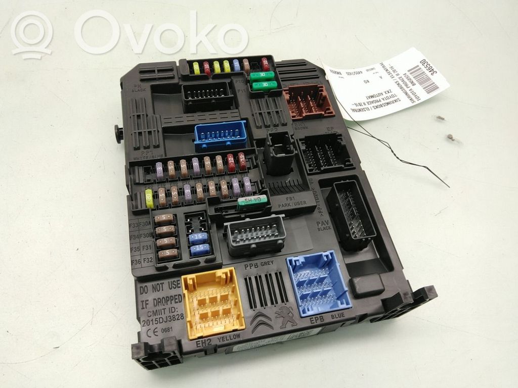 Toyota Proace Boîte à fusibles