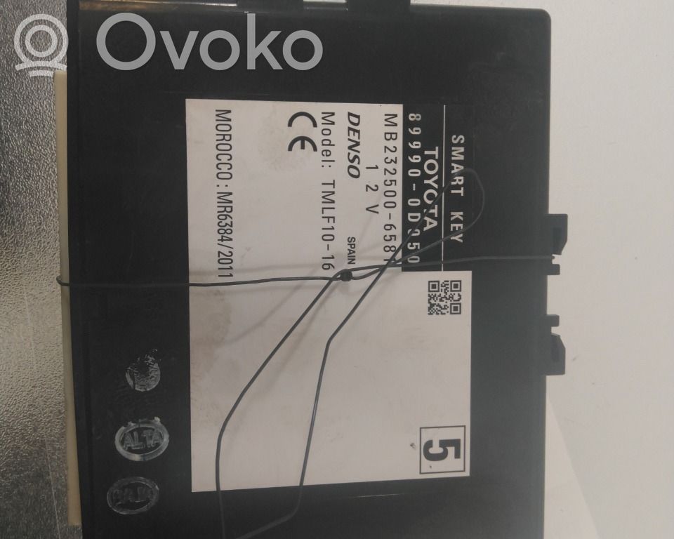 Toyota Yaris Centralina/modulo keyless go 