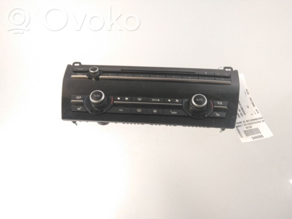 BMW 7 F01 F02 F03 F04 Mascherina climatizzatore/regolatore riscaldamento 