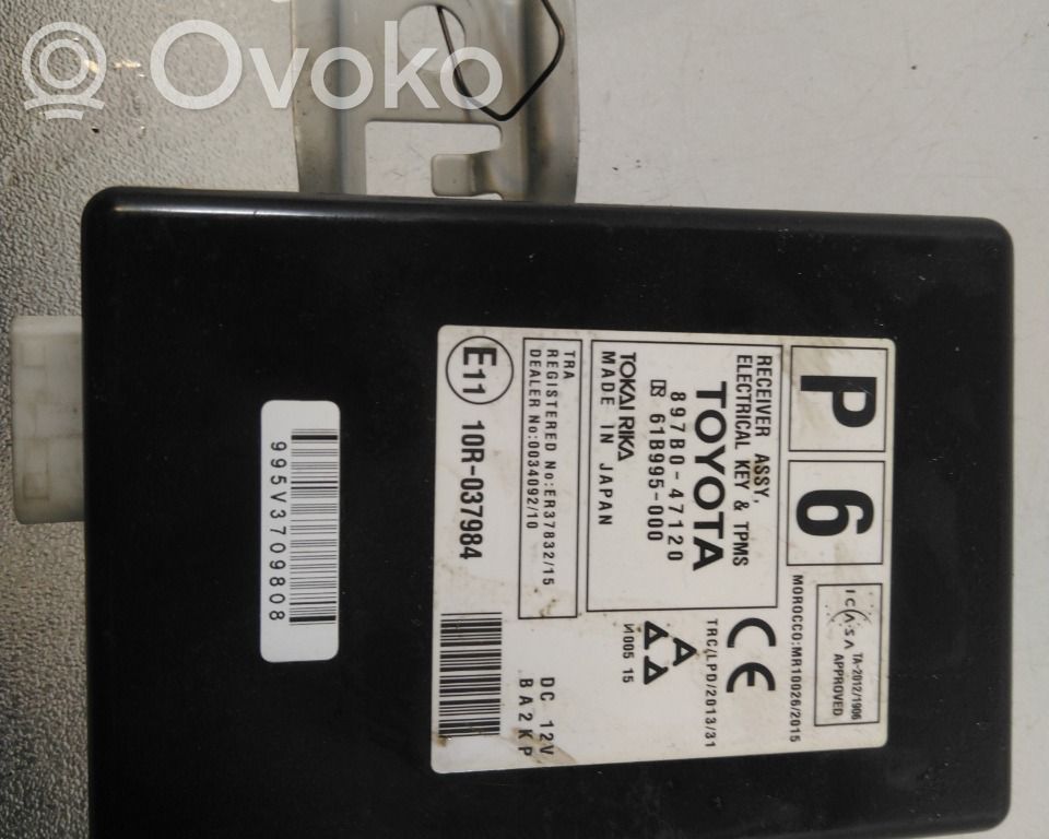 Toyota Yaris Centralina/modulo keyless go