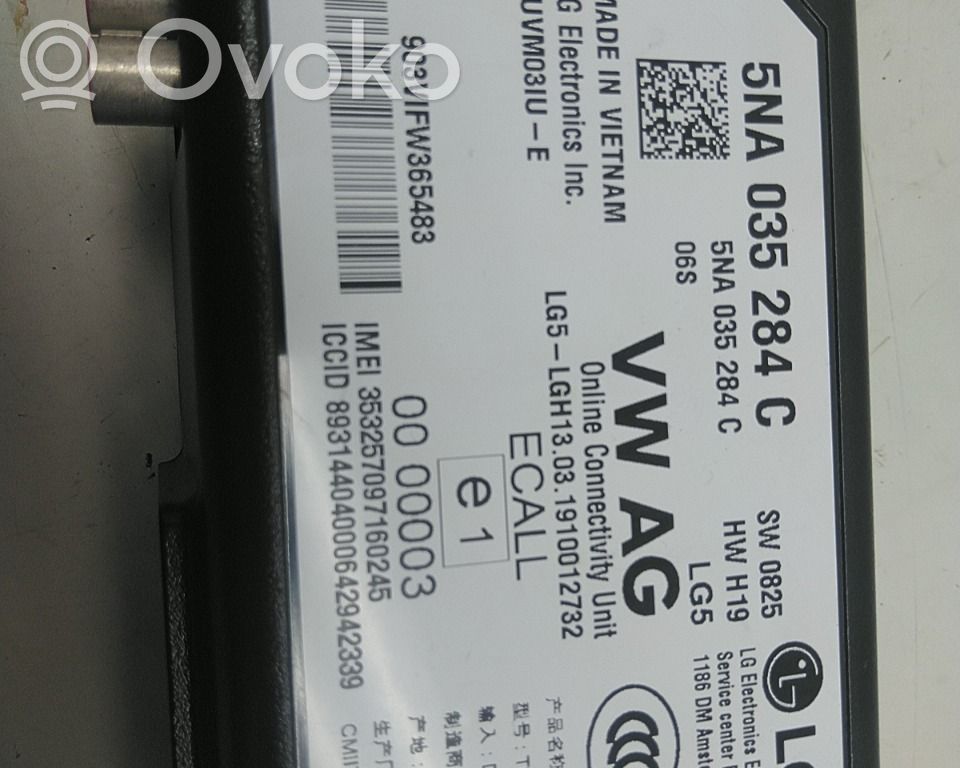 Volkswagen Tiguan Alte unități/module de control 