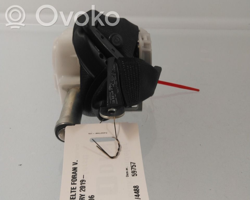 Toyota Camry VIII XV70  Pas bezpieczeństwa fotela przedniego 