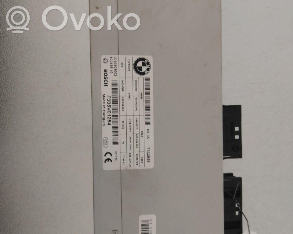 BMW 5 F10 F11 Unitate/modul comandă hayon/portbagaj 