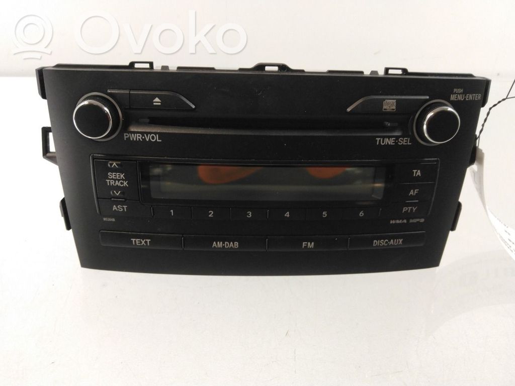 Toyota Auris 150 Unitate principală radio/CD/DVD/GPS 