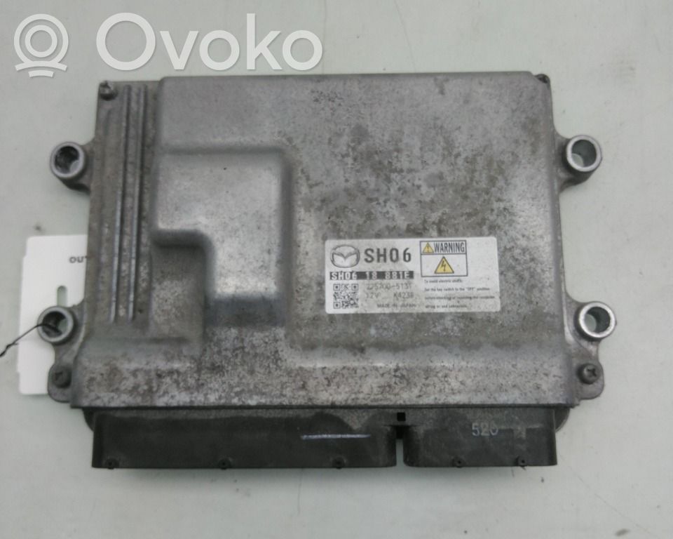 Mazda 6 Komputer / Sterownik ECU silnika 