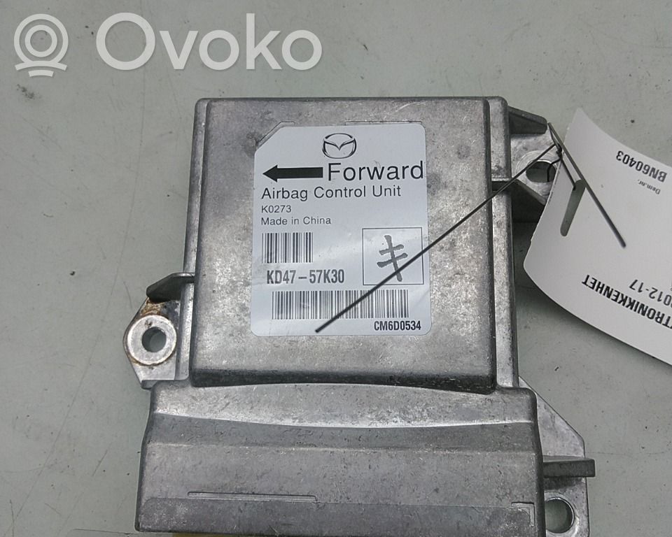 Mazda CX-5 Unitate/modul de comandă airbaguri 