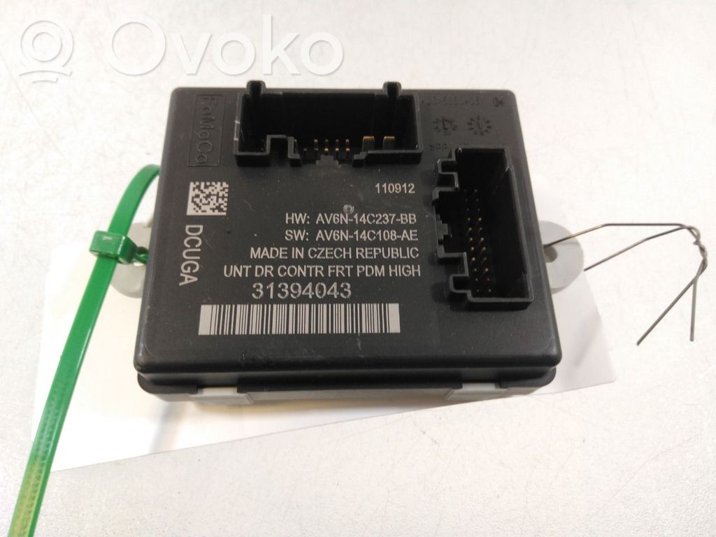 Volvo V60 Unité de commande module de porte