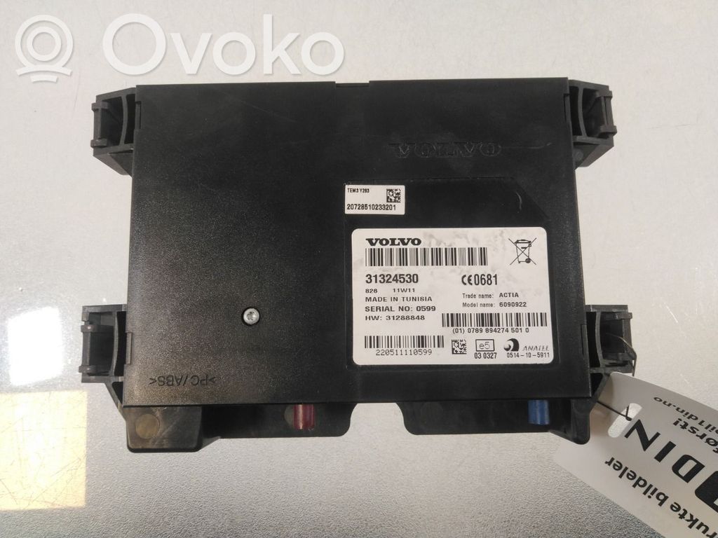 Volvo V60 Autres unités de commande / modules 