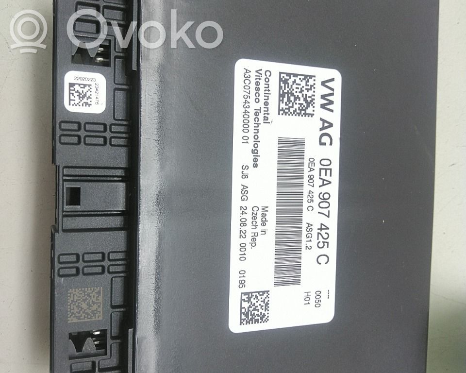 Autres unités de commande / modules   0EA906012CJ,0EA907425C,0EA907425C,0EA906012CJ,0EA907425C