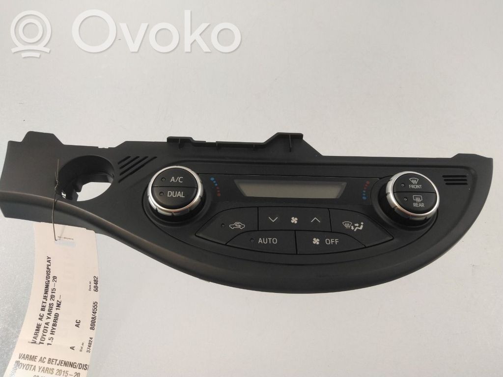 Toyota Yaris Console centrale, commande chauffage/clim