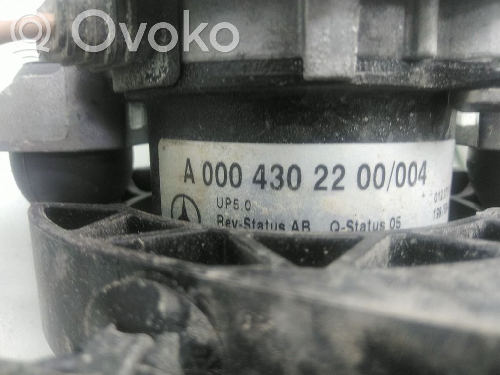 Mercedes-Benz EQC Pompe à vide