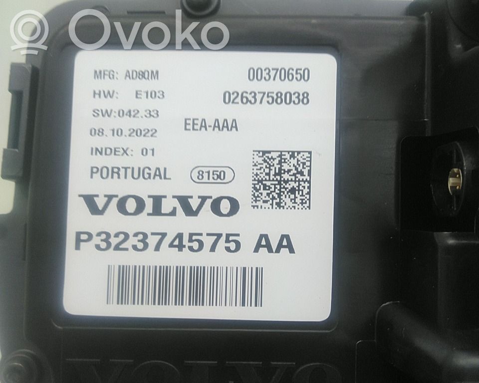 Volvo C40 Velocímetro (tablero de instrumentos) 
