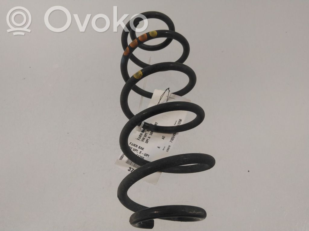 Volkswagen e-Up Flanșă cauciuc arc elicoidal spate 