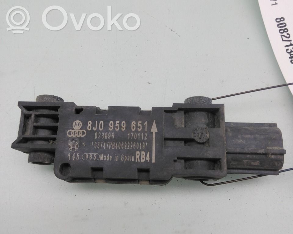Audi A3 S3 8P Sensore d’urto/d'impatto apertura airbag