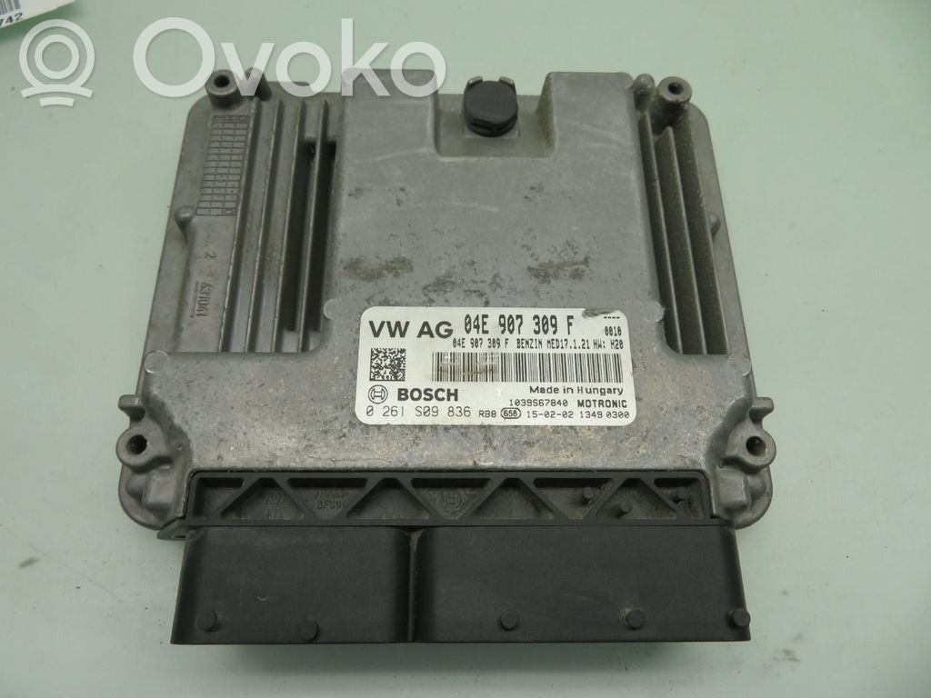 Volkswagen e-Golf Unité de commande, module ECU de moteur 