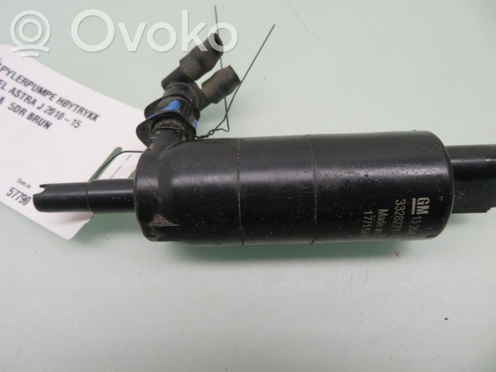 Opel Astra J Pompa lavavetri parabrezza/vetro frontale 