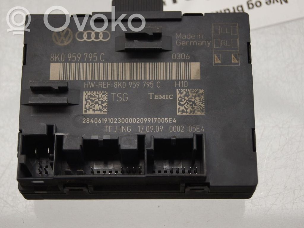 Audi Q5 SQ5 8R Centralina/modulo portiere 