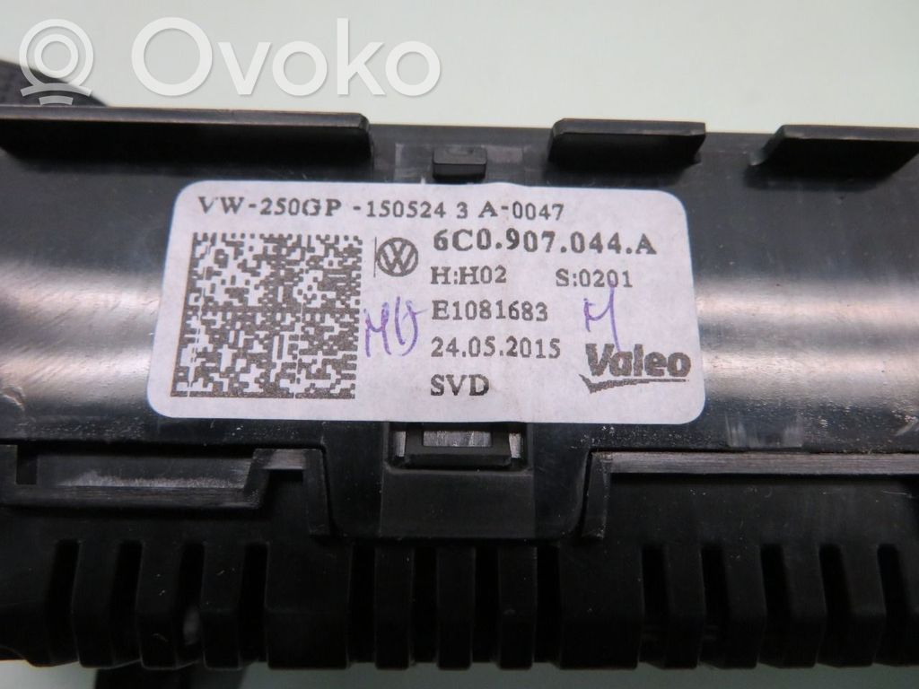 Volkswagen Polo V 6R Console centrale, commande chauffage/clim