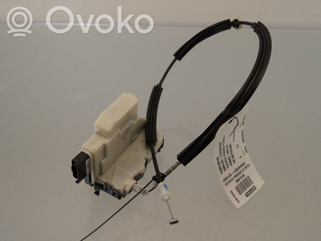 Toyota Proace Zamek drzwi tylnych 