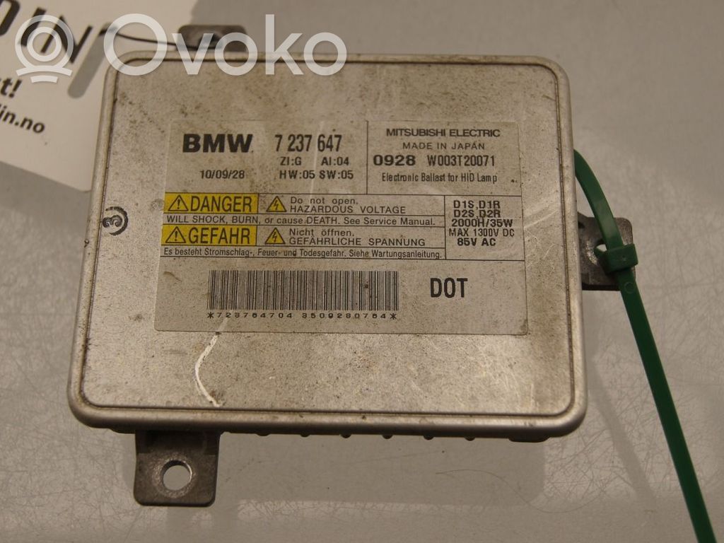 BMW 5 F10 F11 Unidad de control/módulo de los faros xenón