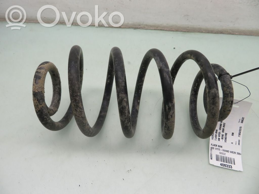 Mercedes-Benz Vito Viano W639 Podkładka / Gniazdo sprężyny tylnej 