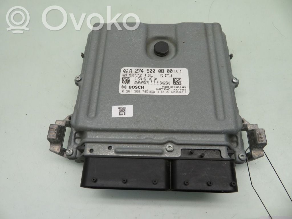 Mercedes-Benz C W205 Centralina/modulo motore ECU