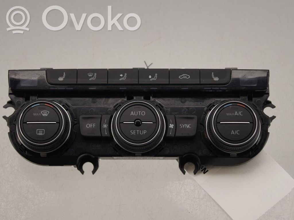 Volkswagen Golf VII Console centrale, commande chauffage/clim 