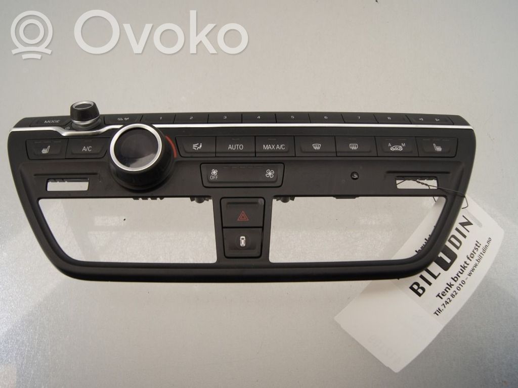 BMW i3 Console centrale, commande chauffage/clim 
