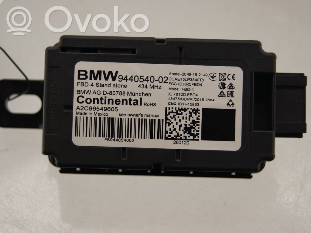 BMW 3 G20 G21 Centralina/modulo keyless go 