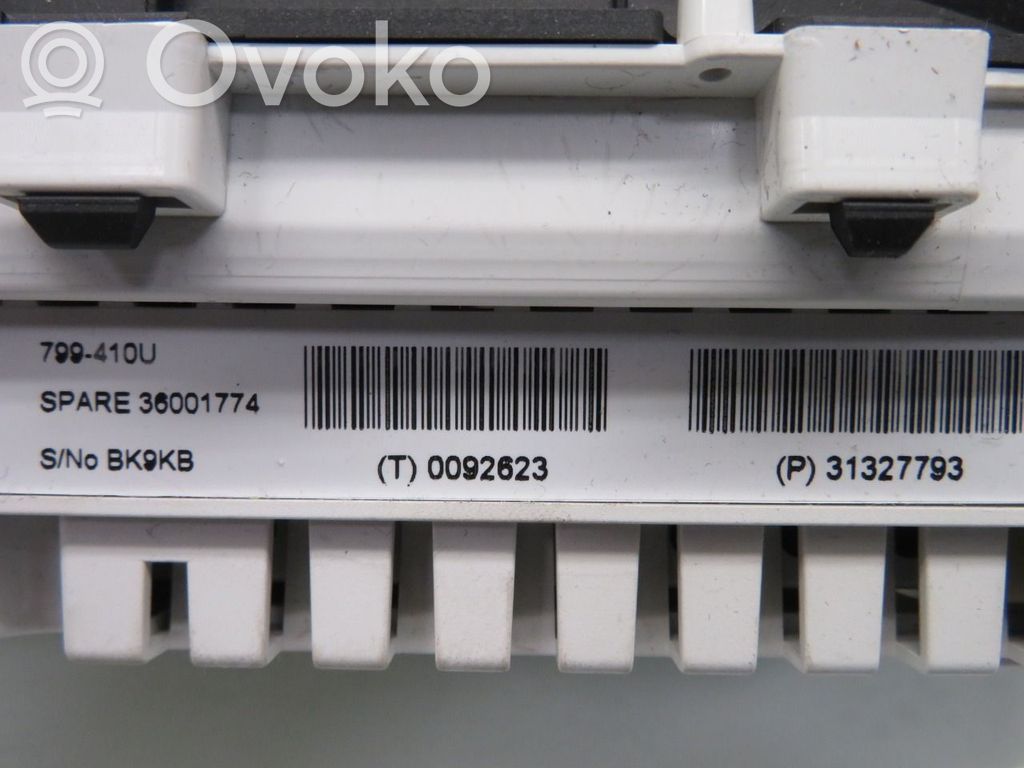 Volvo XC60 Nopeusmittari (mittaristo) 