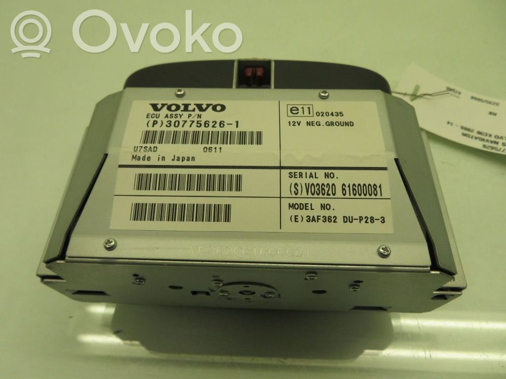 Volvo XC90 Panel / Radioodtwarzacz CD/DVD/GPS 