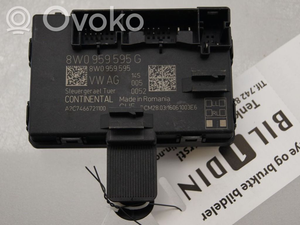 Unidad de control/módulo de la puerta   4M0959795G,8W0959595G,8W0959595G,4M0959795G,8W0959595G