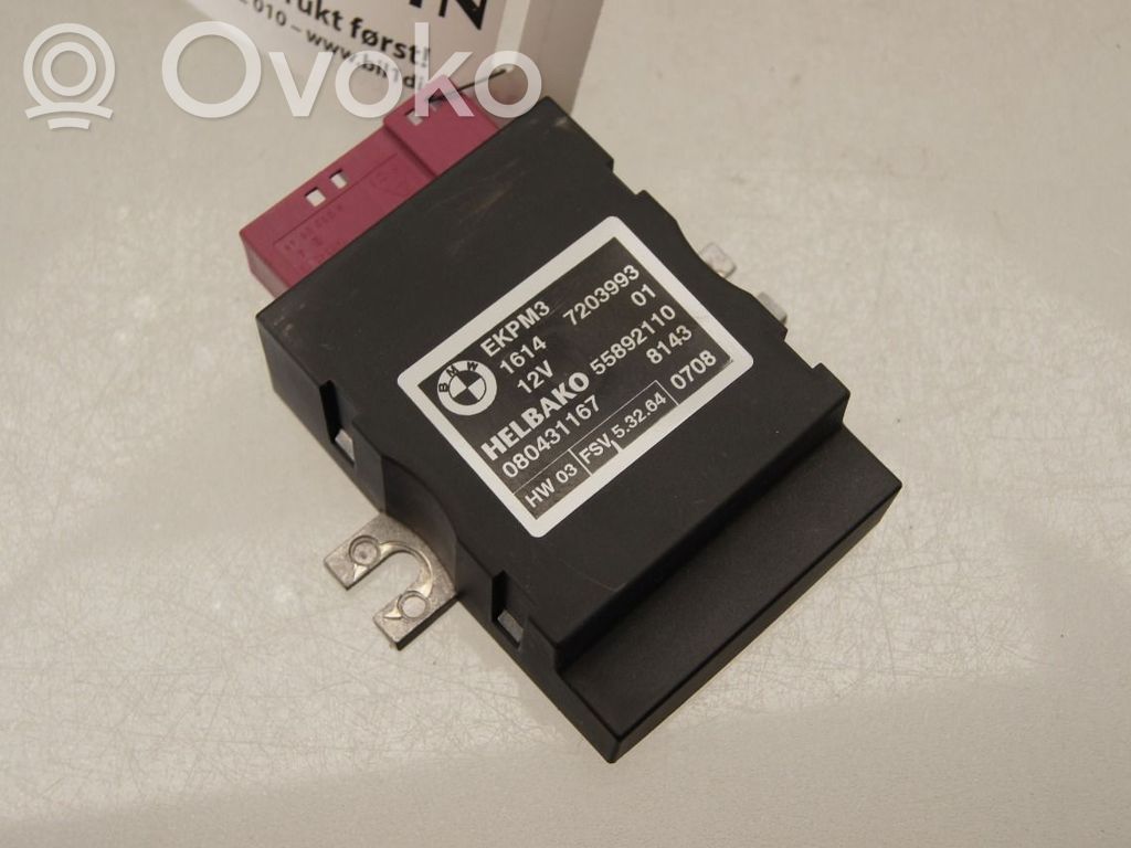 BMW 5 E60 E61 Unitate/modul comandă pompă injecție combustibil 