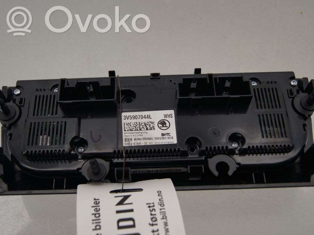 Skoda Superb B8 (3V) Console centrale, commande chauffage/clim
