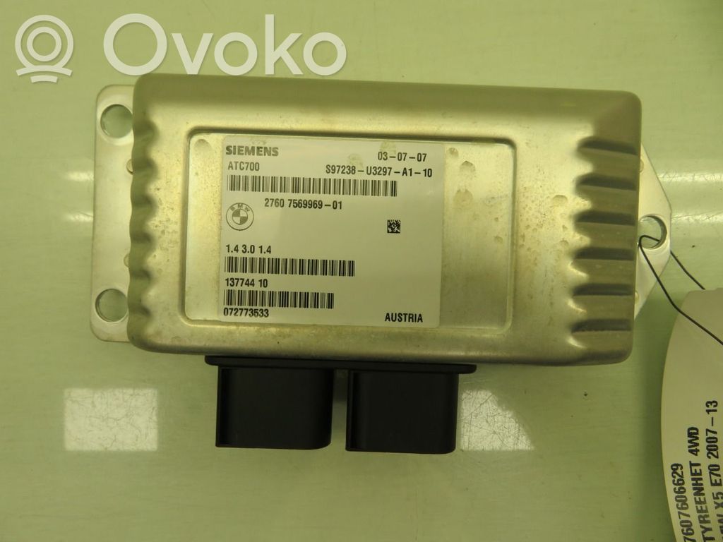 Unidad de control/módulo ECU transmisión de par   27607606629,27607606629