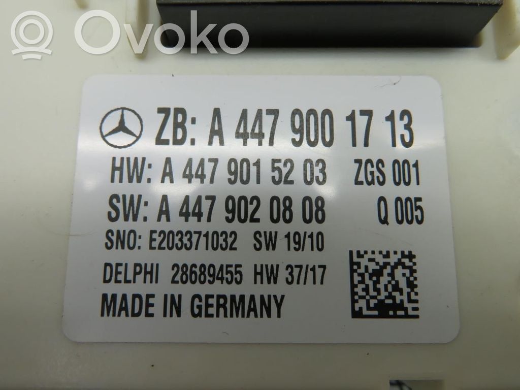 Mercedes-Benz EQV 447 Sonstige Steuergeräte / Module 