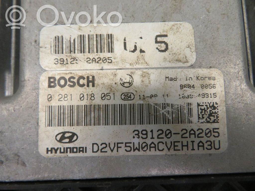 Hyundai i40 Unidad de control/módulo ECU del motor 