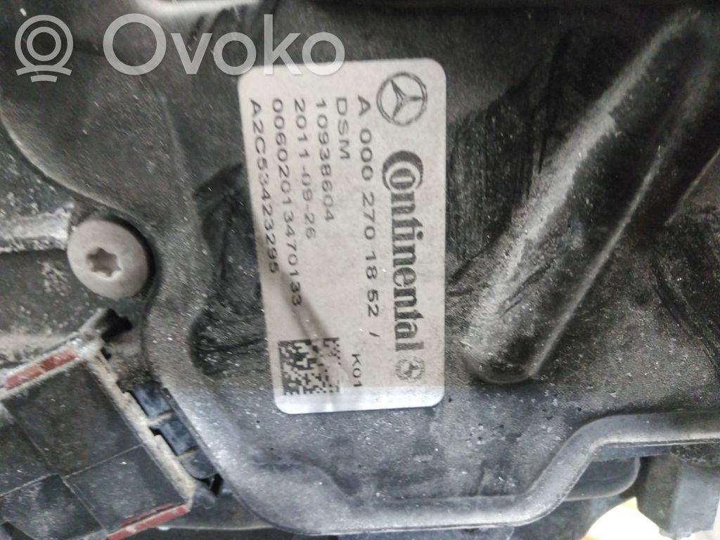 Mercedes-Benz E W212 Caja de cambios automática 