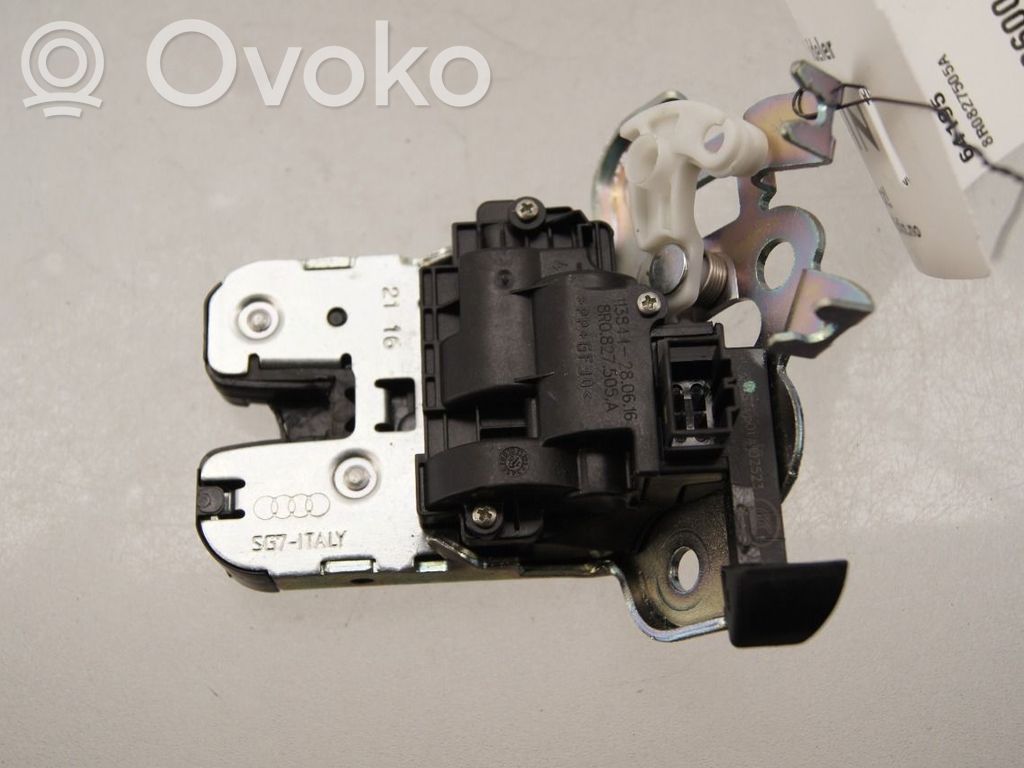 Audi A3 S3 8V Zamek klapy tylnej bagażnika 