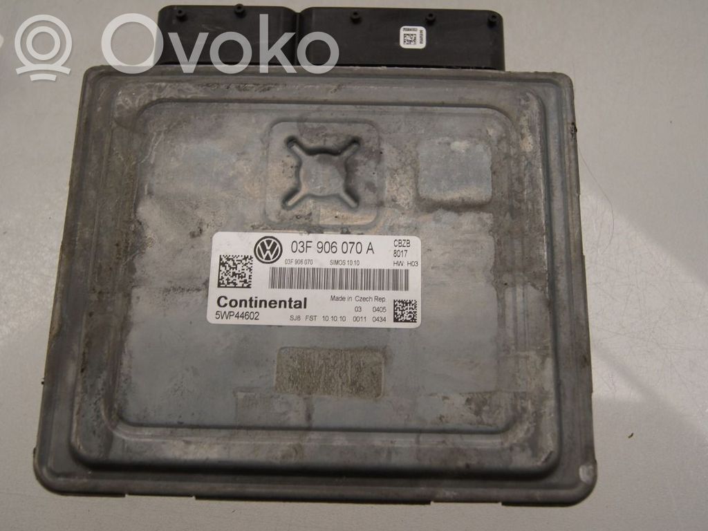Volkswagen Golf VI Unidad de control/módulo ECU del motor