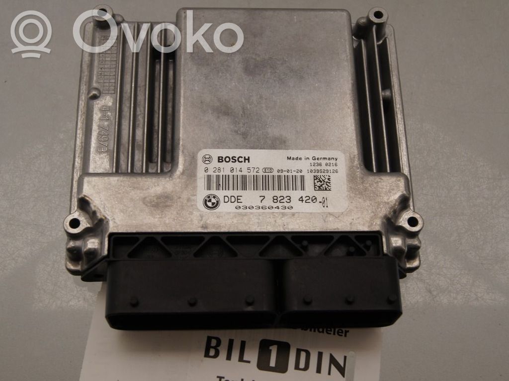 BMW 5 E60 E61 Centralina/modulo motore ECU 