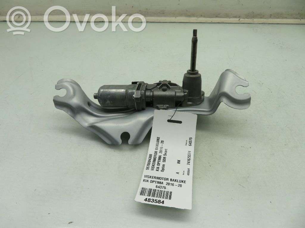 KIA Optima Motor ștergător lunetă 