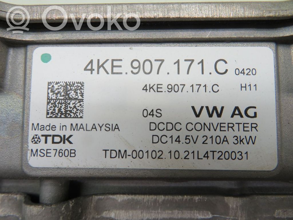 Audi e-tron Voltage converter inverter 